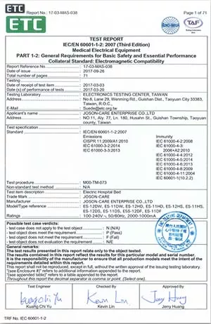 IEC 60601-1-2 EMC Standard
