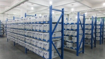 Finished goods storage warehouse